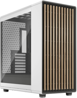 Кутия Fractal Design North XL TG, Mid Tower, без захранване, бял цвят