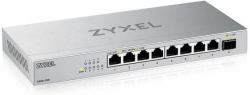 Комутатор/Суич Суич ZyXEL XMG-108, 8 портов 2,5Gb + 1xSFP+, неуправляем