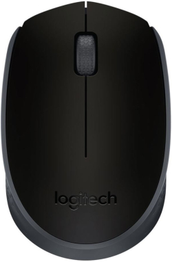 Мишка Logitech M171 безжична оптична мишка, 1000 DPI, черен