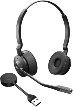 Jabra Engage 55 стерео слушалки, MS, USB-A, черни