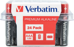 Батерия Verbatim ALKALINE BATTERY AAA 24 PACK (BOX)
