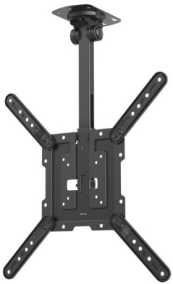 Стойка за телевизор HAMA-220877, за таван, регулируемa, 400x400, 165 см (65"), черна