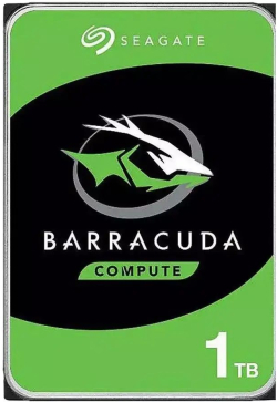 Хард диск / SSD Seagate BarraCuda, 1TB, 3,5", 7200 rpm, mSATA 6Gb/s, S.M.A.R.T. РЕСЕТРИФИЦИРАН