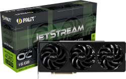 Видеокарта Palit GeForce RTX 4080 Super JetStream OC, 16GB GDDR6X, 3x DP 1.4a, 1x HDMI 2.1a, 256 bit
