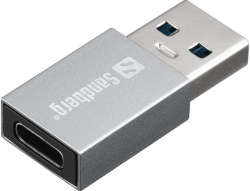 Кабел/адаптер Sandberg SNB-136-46 :: Донгъл USB-A към USB-C