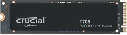 Хард диск / SSD SSD Crucial T705, 2 TB, NVMe 2.0, M.2 2280, 14500 MB/s, TLC, Черен