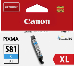 Касета с мастило Canon Патрон CLI-581XL, Cyan