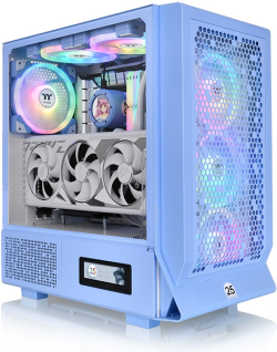 Кутия Thermaltake Ceres 330 TG ARGB Hydrangea Blue ( 25th Anniversary Edition )