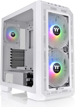 Кутия Thermaltake View 300 MX, Mid Tower, ATX, Micro ATX, USB Type C, USB 3.0, Бял