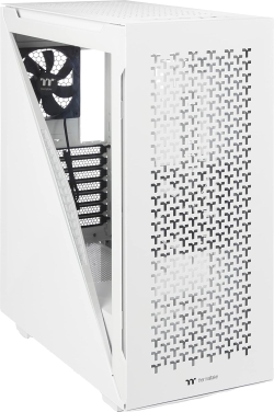 Кутия Thermaltake Divider 500 TG Air, Mid Tower, ATX, USB Type C, Прозрачен капак, Бял