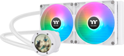 Водно охлаждане Thermaltake TH280 V2 Ultra ARGB, 34.7 dBA, 84.32 CFM, 4 Pin, Intel, AMD, 3300 RPM, Бял