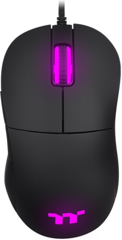 Мишка Thermaltake Damysus, с кабел, оптичен сензор, 6 бутона, RGB подсветка, черен цвят