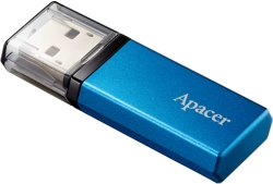 USB флаш памет Apacer флашка Flash Drive AH25C 64GB USB 3.2 Gen 1, Blue