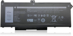 Батерия за лаптопи Dell, 4 клетки, 15.2V, 63Wh, Оригинална