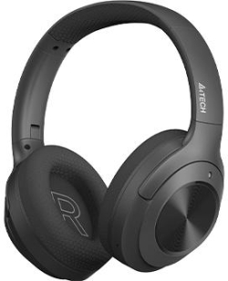 Слушалки Блутут слушалки с микрофон А4tech BH220, Bluetooth v.5.3, Черни