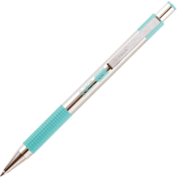 Канцеларски продукт Zebra Химикалка F-301 Pastel, метална, 0.7 mm, зелена