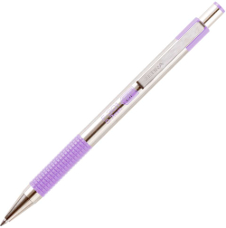 Канцеларски продукт Zebra Химикалка F-301 Pastel, метална, 0.7 mm, лилава