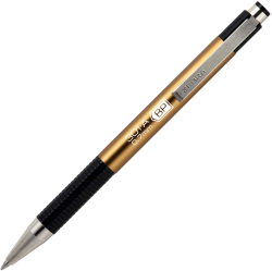 Канцеларски продукт Zebra Химикалка F-301A, алуминиева, 0.7 mm, златиста