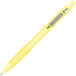 Канцеларски продукт Zebra Химикалка Z-Grip Pastel, 1.0 mm, жълта