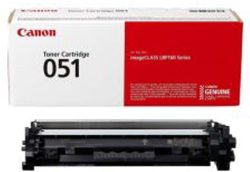 Тонер за лазерен принтер Canon Тонер CRG-051, 1700 страници-5%, Black