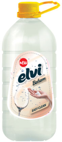 Продукт Elvi Препарат за миене на съдове, с балсам, 5 l