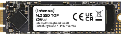 Хард диск / SSD Intenso TOP, 256GB, m.2 2280, SATA III 6 Gbps, 550 MB/s, 3D NAND SLC