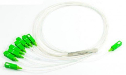 Мини PLC сплитер SC/APC 1x16  -  0.5м