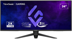 Монитор VIEWSONIC VX3480-2K-PRO, 34inch FLAT 3440x1440, 21:9, 2xHDMI DP, 165 Hz, 300 cd/m2, 1 ms, AMD FreeSync Premium