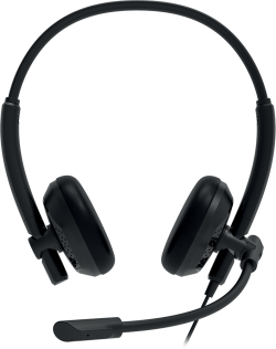 Слушалки CANYON HS-07, Super light weight conference headset 3.5mm stereo, черни