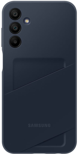 Калъф за смартфон SAMSUNG A15 5G Clear Case Blue Black