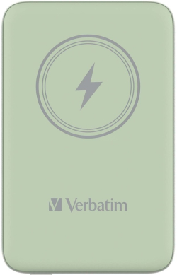 Батерия за смартфон Verbatim MCP-10GN Power Pack 10000 mAh with UBS-C PD 20W -Green