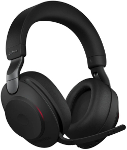 Слушалки Jabra Evolve2 85 UC Stereo, Link380 USB-C, черни
