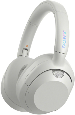 Слушалки Sony Ult Power Sound WH-ULT900N, Over-Ear, 40 мм, 110 dB, 20 000 Hz, Микрофон, Бял