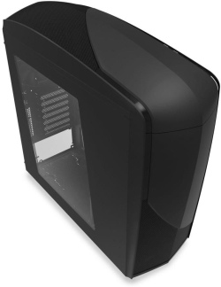 Кутия NZXT Phantom 240, ATX, Mid Tower, 2x USB 3.0, Прозрачен капак, Черен