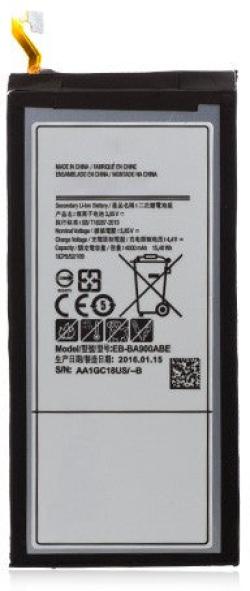 Батерия за смартфон EB-BA900ABE Samsung Galaxy A9 2016, 3.85V, 4000mAh на най-ниска цени
