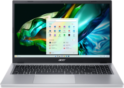 Лаптоп Acer Aspire 3, AMD Ryzen 5 7520U, 16GB, 512GB SSD NVMe, 15.6" FHD, Сребрист