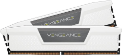Памет Памет Corsair Vengeance White, 32GB (2x16GB) DDR5 DRAM, 6000MHz, CL36