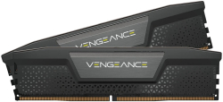 Памет Corsair Vengeance Black, 32GB (2x16GB) DDR5 DRAM, 6400MHz, CL32