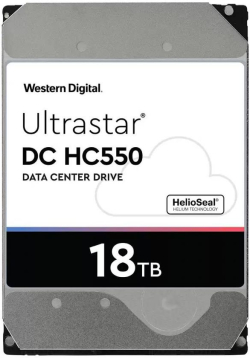 Хард диск / SSD Хард диск WD Ultrastar DC HC550, 18TB, 7200rpm, 512MB, SATA 3