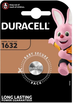 Батерия Бутонна батерия DURACELL CR-1632, 3V, Литиева 