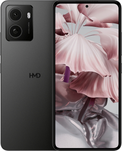 Смартфон HMD Pulse, 6.65" IPS, 4GB, 64GB, Unisoc T606, Cortex-A75, 13 MP, NFC, 5000 mAh, Черен