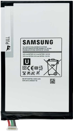 Аксесоар за таблет EB-BT330FBE батерия за таблет Samsung, 2 клетки, 3.8V, 17Wh