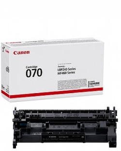 Тонер за лазерен принтер Canon Тонер CRG-070, 3000 страници-5%, Black