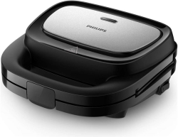  PHILIPS Sandwich maker 3 plate sets paninis sandwiches and waffles