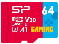 SD/флаш карта Silicon Power Superior Gaming, 64GB, microSDHC-SDXC, Class 10, A1, V30, UHS-I U3