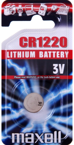 Бутонна батерия литиева MAXELL  CR1220 3V