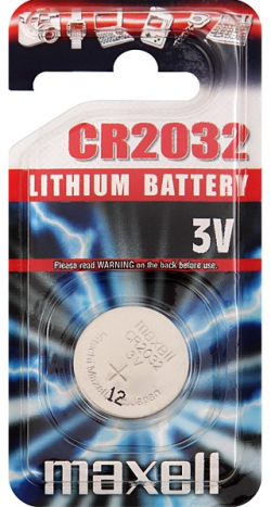 Батерия Бутонна батерия литиева MAXELL CR2032 3 V