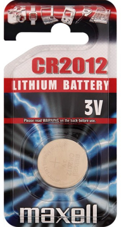 Бутонна батерия литиева MAXELL CR2012 3 V