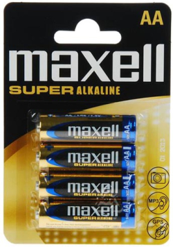 Батерия Супералкални батерии MAXELL LR03 XL -4 бр. в опаковка- 1.5V