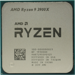 Процесор AMD Ryzen 9 3900X, AM4, 12С-24Т, 3.80 GHz-4.60 GHz, 7 nm, 105 W, L3 64MB